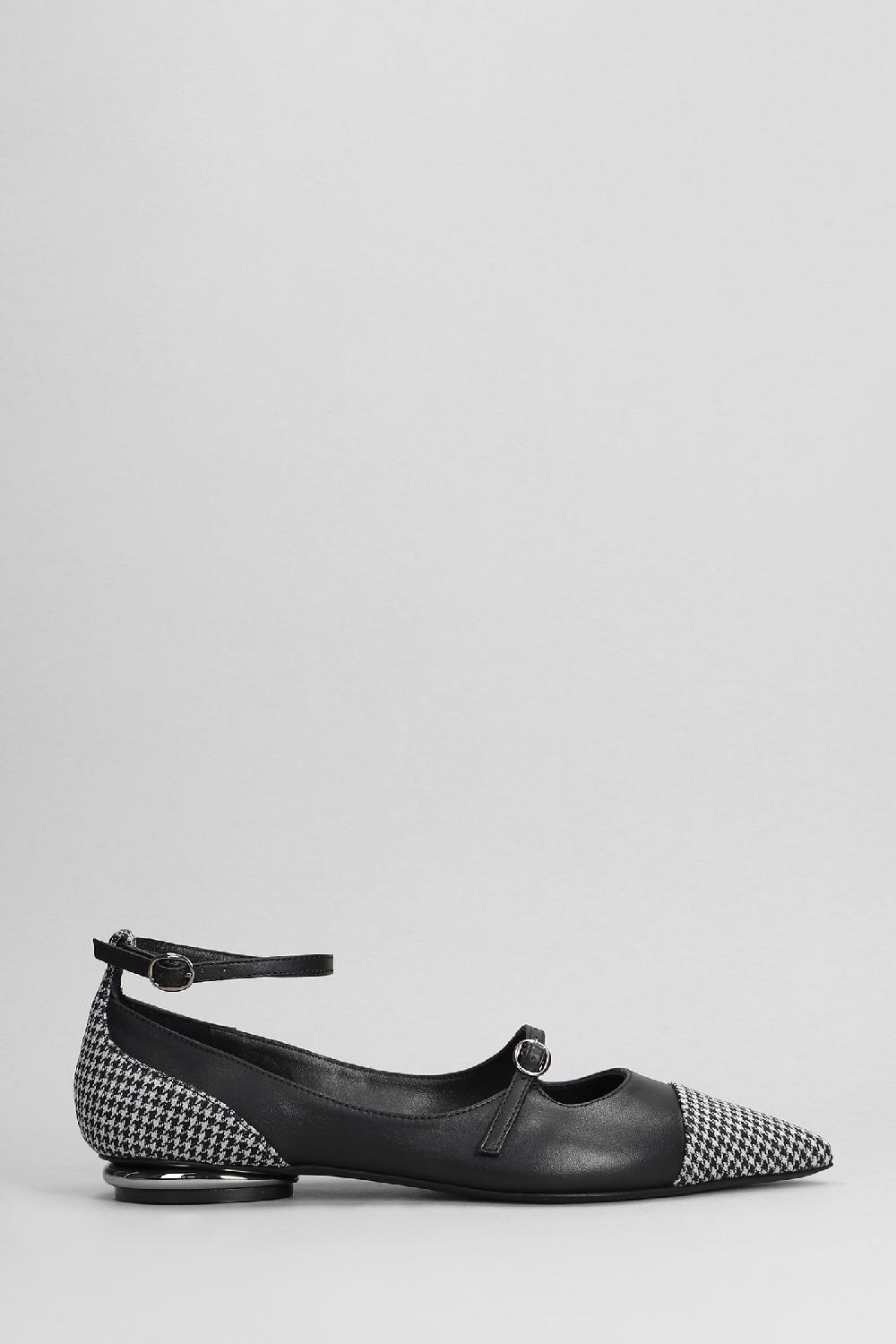 Deliberti Marc Ellis Ballerine in pelle nera cod. 402112 - Deliberti The Luxury Shopping