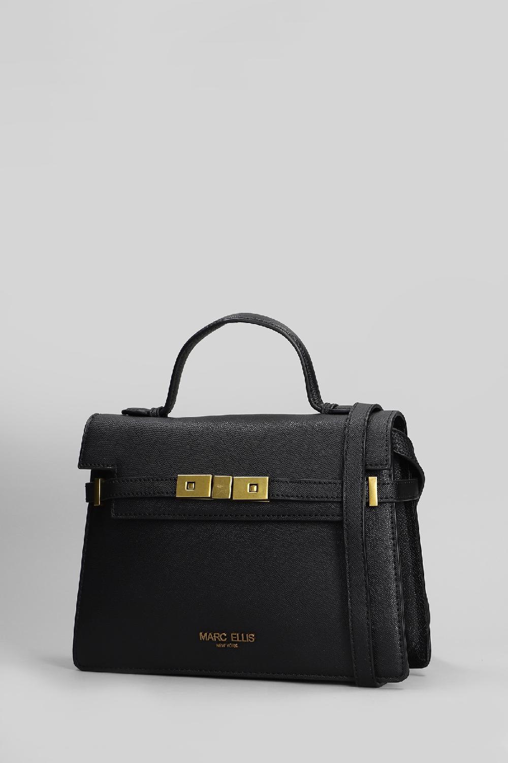 Deliberti Marc Ellis Borsa A Mano Around M In Pelle Nera Cod. 405156 - Deliberti The Luxury Shopping
