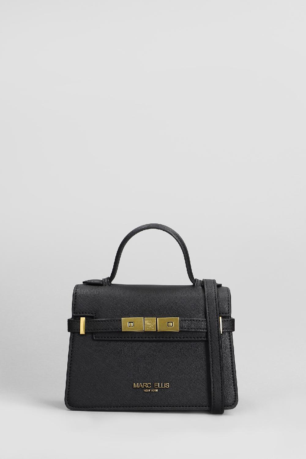 Deliberti Marc Ellis Borsa a mano around s in pelle nera cod. 405157 - Deliberti The Luxury Shopping