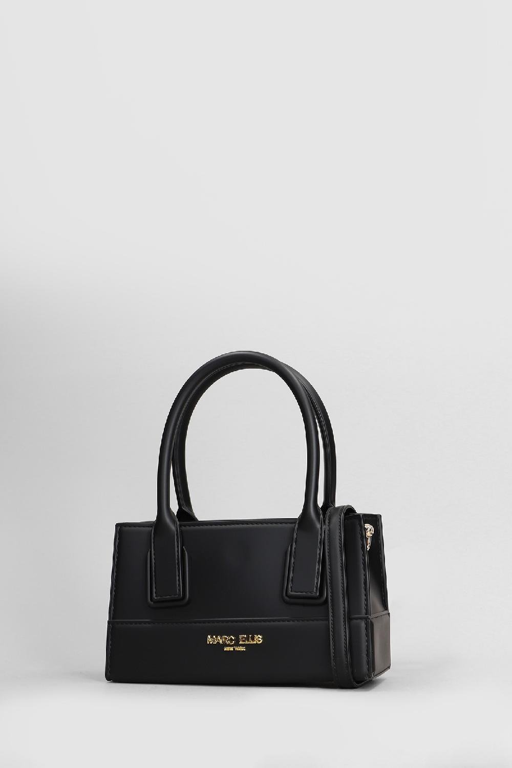Deliberti Marc Ellis Borsa A Mano Flat Enjoy In Ecopelle Nera Cod. 409638 - Deliberti The Luxury Shopping