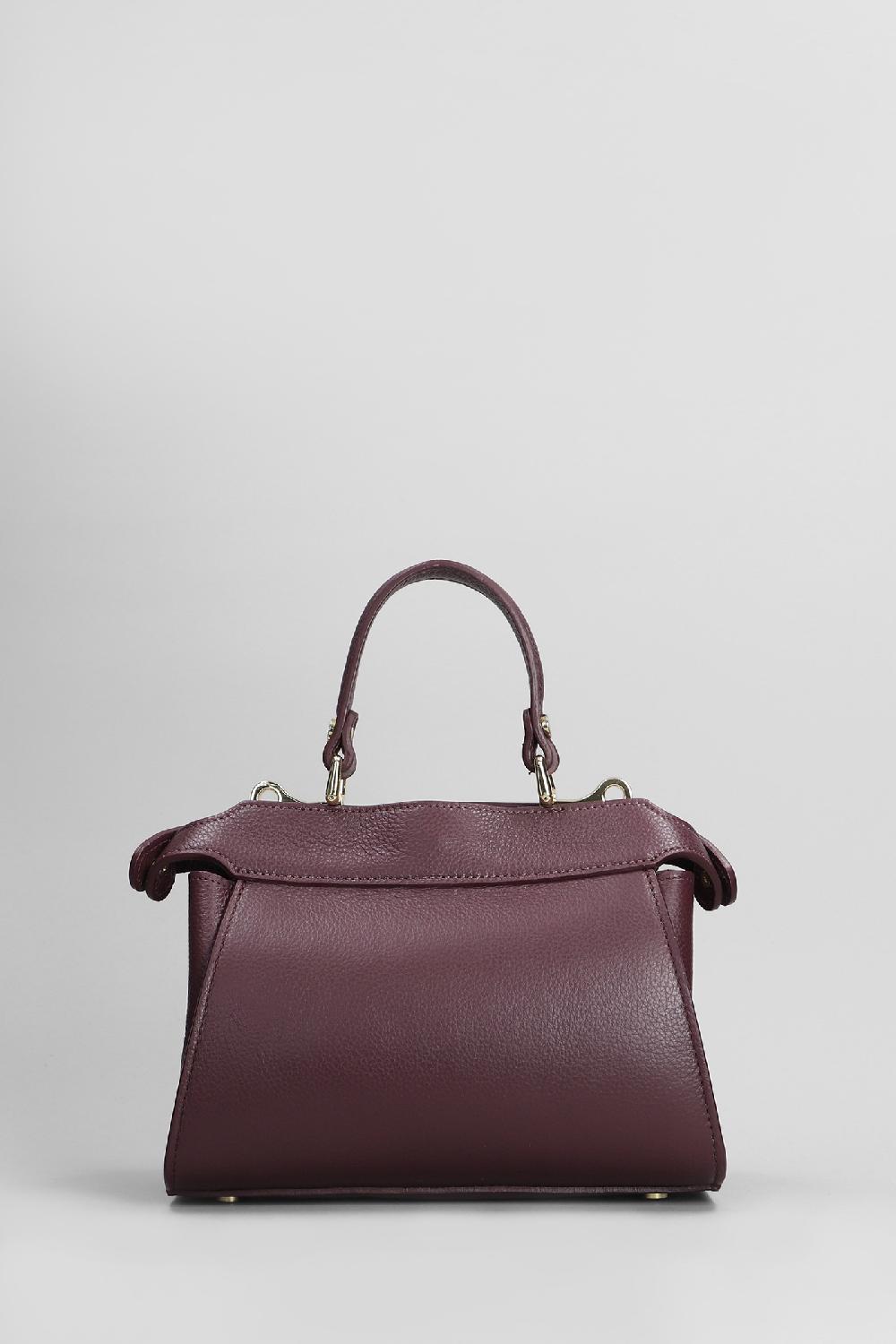 Deliberti Marc Ellis Borsa A Spalla Alabama S In Ecopelle Bordeaux Cod. 405232 - Deliberti The Luxury Shopping