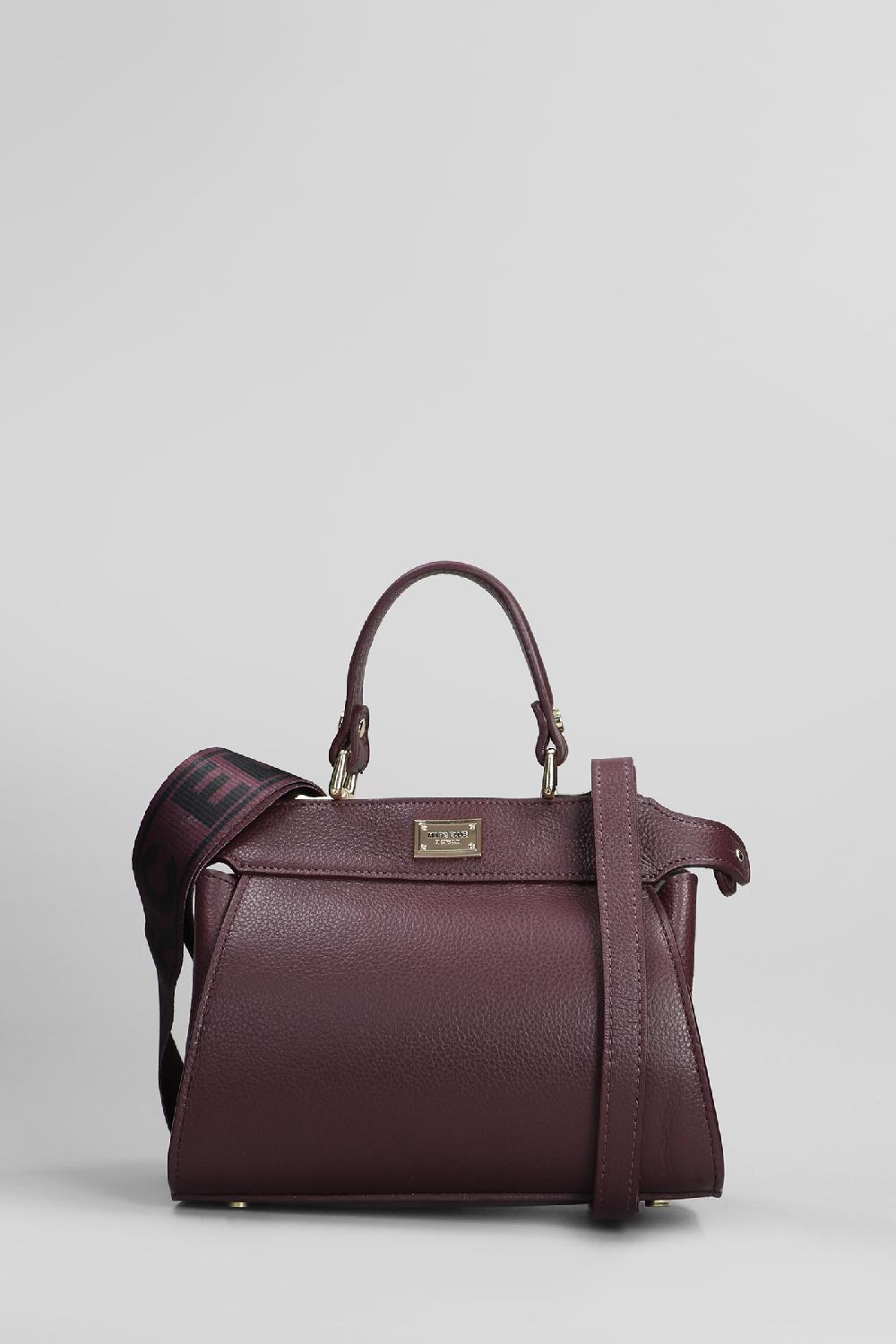 Deliberti Marc Ellis Borsa a spalla alabama s in ecopelle bordeaux cod. 405232 - Deliberti The Luxury Shopping