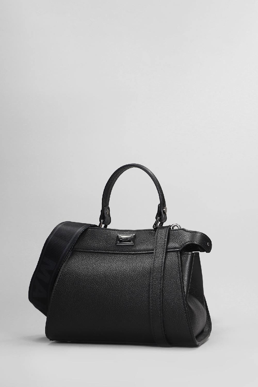 Deliberti Marc Ellis Borsa A Spalla Alabama S In Ecopelle Nera Cod. 405230 - Deliberti The Luxury Shopping