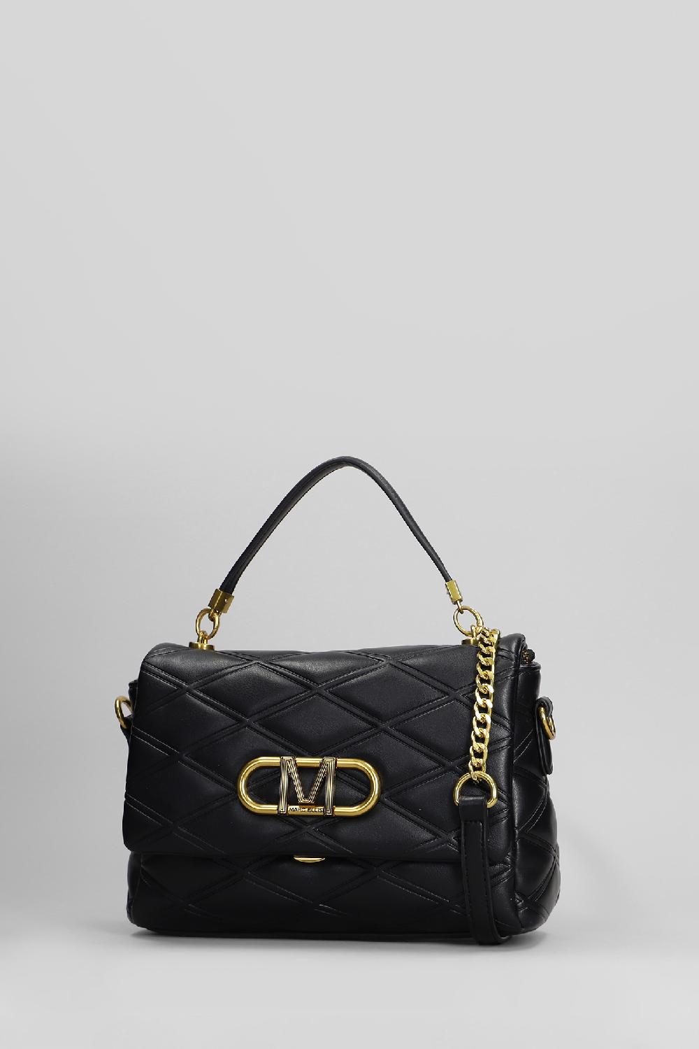 Deliberti Marc Ellis Borsa A Spalla Aster In Ecopelle Nera Cod. 409530 - Deliberti The Luxury Shopping