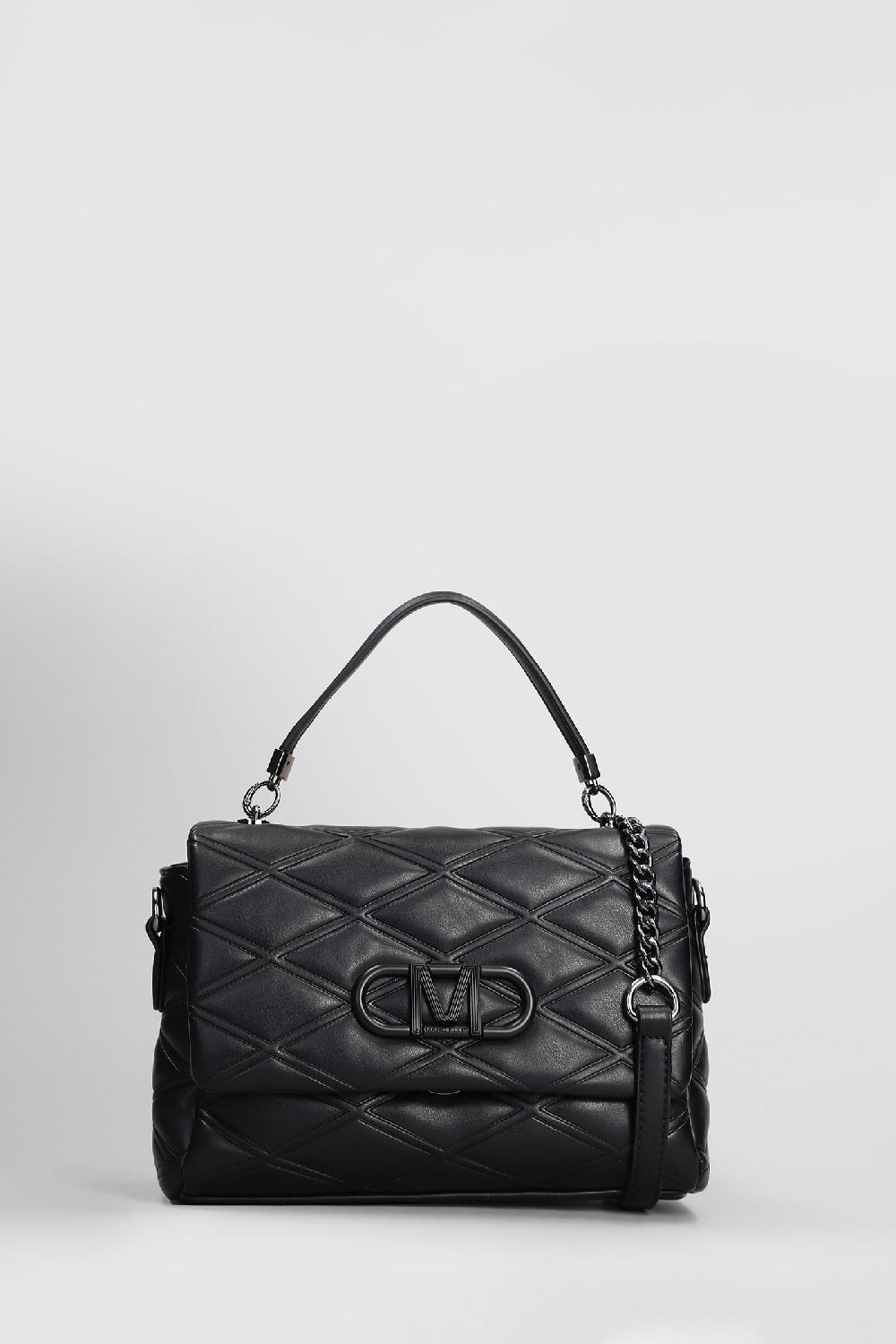 Deliberti Marc Ellis Borsa a spalla aster in ecopelle nera cod. 409531 - Deliberti The Luxury Shopping