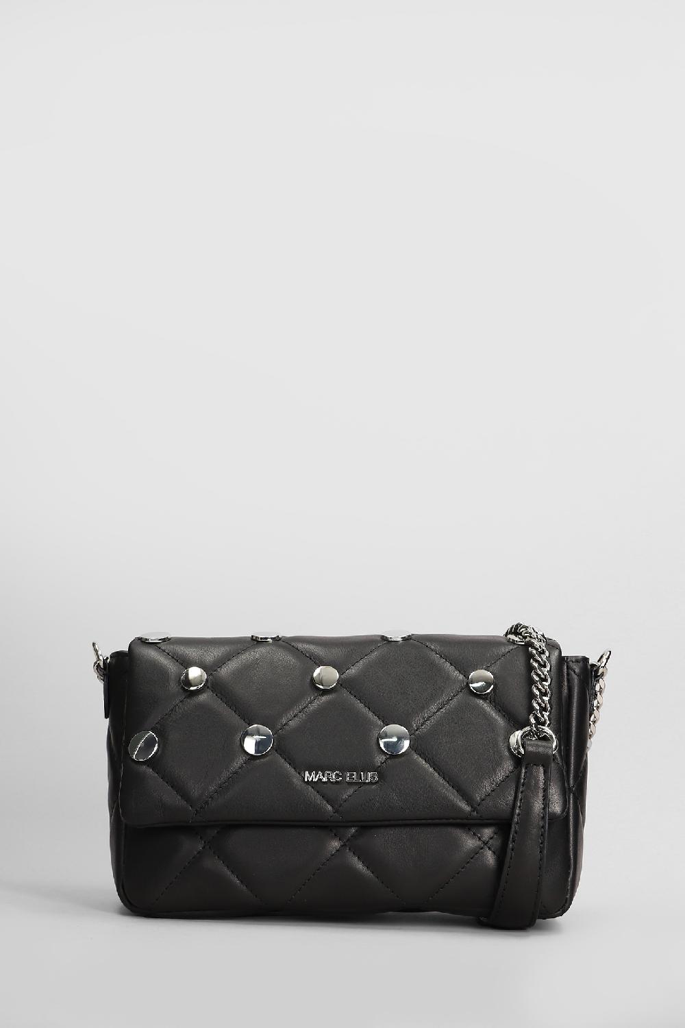 Deliberti Marc Ellis Borsa a spalla austin m sa in ecopelle nera cod. 409607 - Deliberti The Luxury Shopping