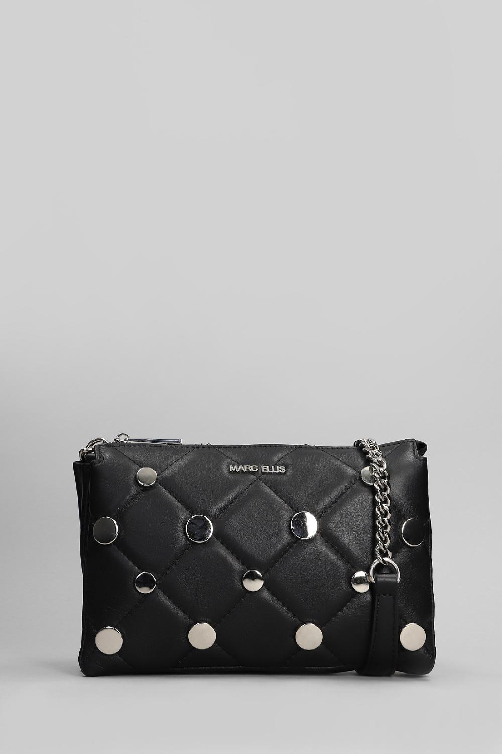 Deliberti Marc Ellis Borsa a spalla austin pouch sa in ecopelle nera cod. 409606 - Deliberti The Luxury Shopping