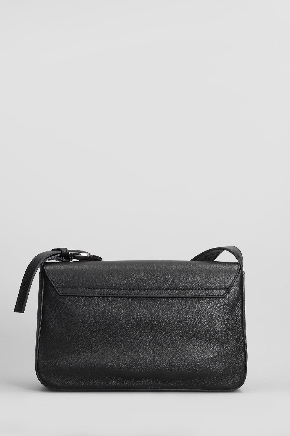 Deliberti Marc Ellis Borsa A Spalla Boston In Ecopelle Nera Cod. 405220 - Deliberti The Luxury Shopping