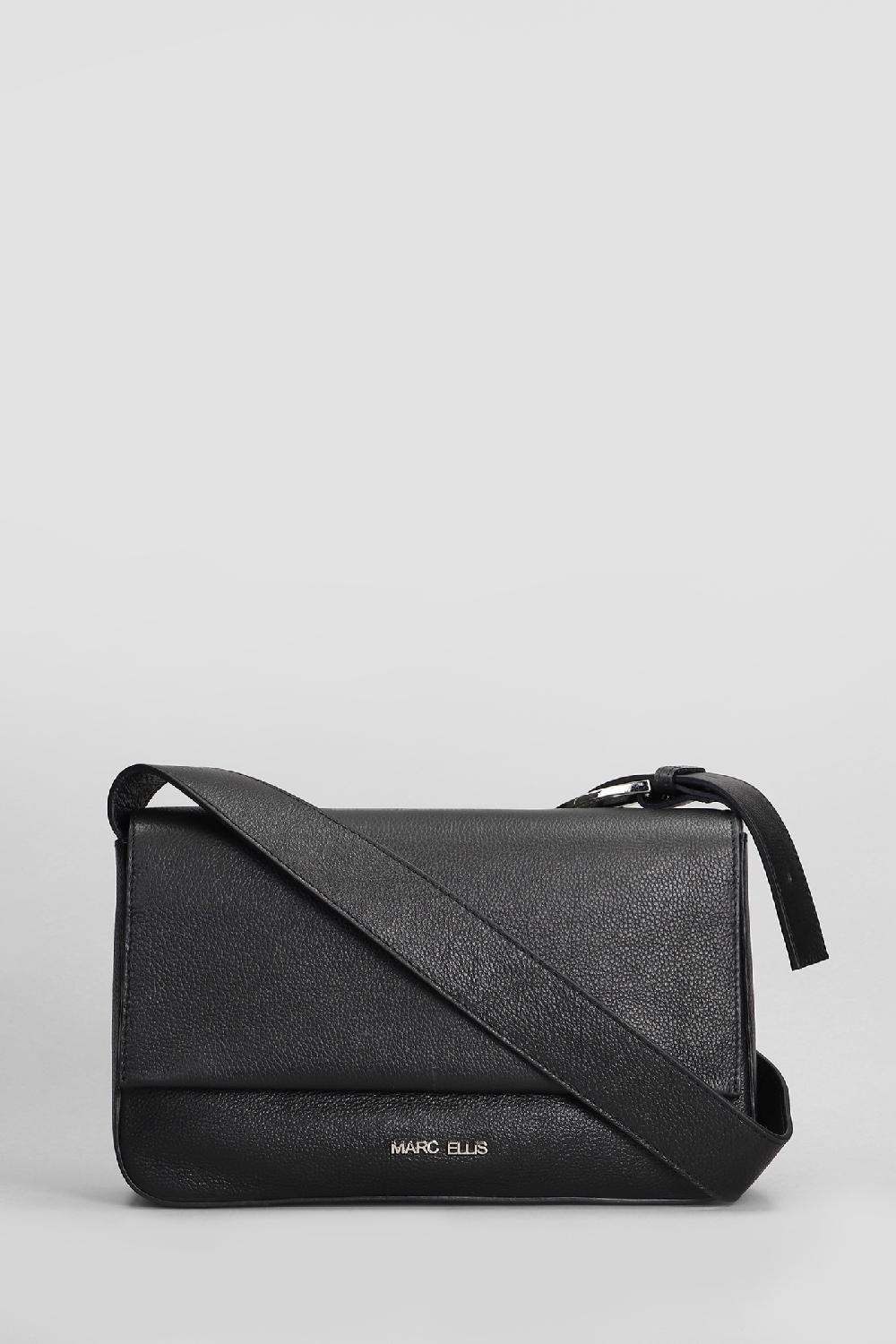 Deliberti Marc Ellis Borsa a spalla boston in ecopelle nera cod. 405220 - Deliberti The Luxury Shopping