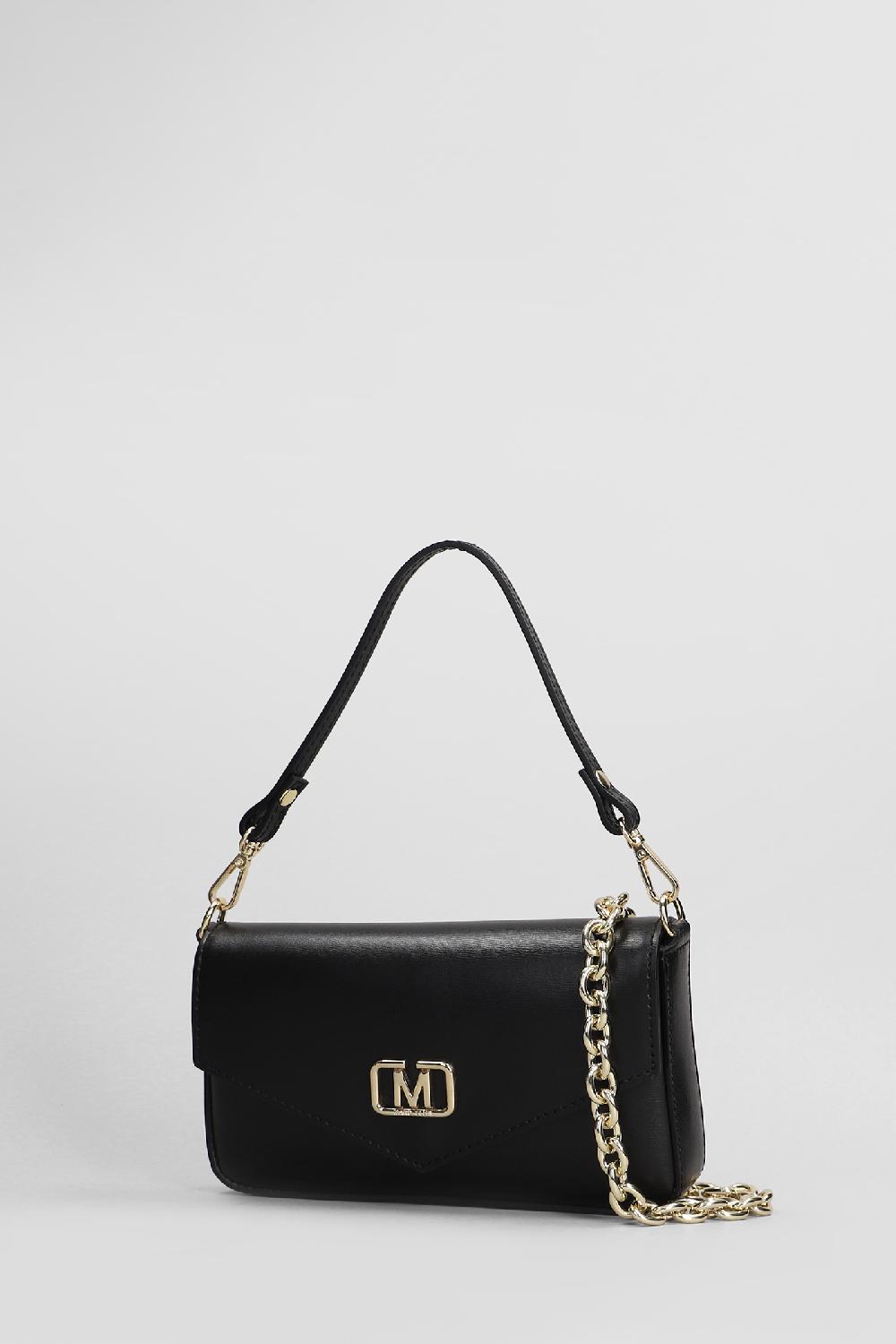 Deliberti Marc Ellis Borsa A Spalla Canton Bx In Ecopelle Nera Cod. 405233 - Deliberti The Luxury Shopping