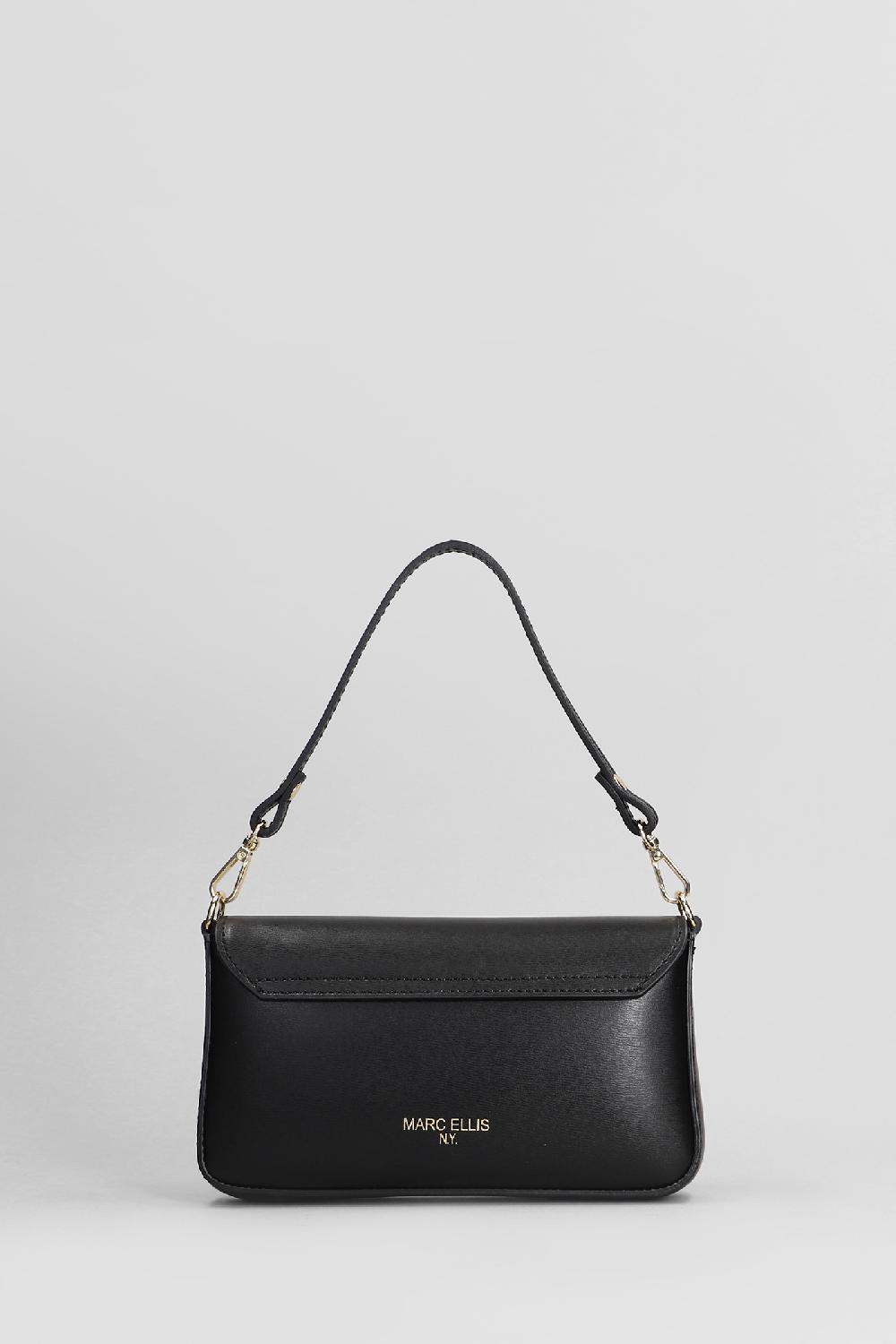 Deliberti Marc Ellis Borsa A Spalla Canton Bx In Ecopelle Nera Cod. 405233 - Deliberti The Luxury Shopping