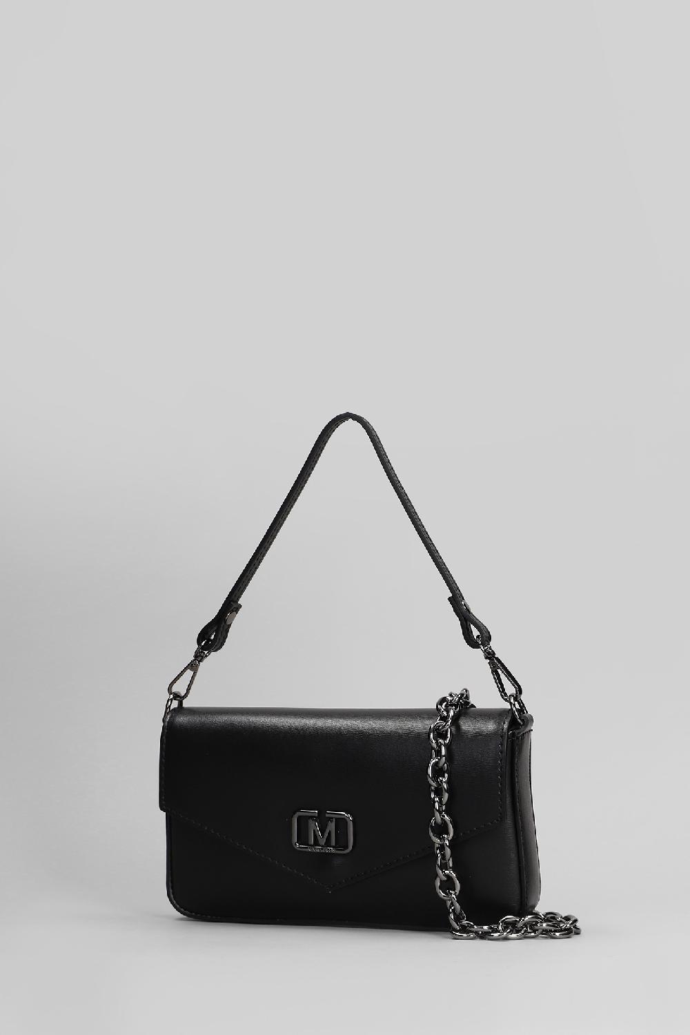Deliberti Marc Ellis Borsa A Spalla Canton Bx In Ecopelle Nera Cod. 405234 - Deliberti The Luxury Shopping
