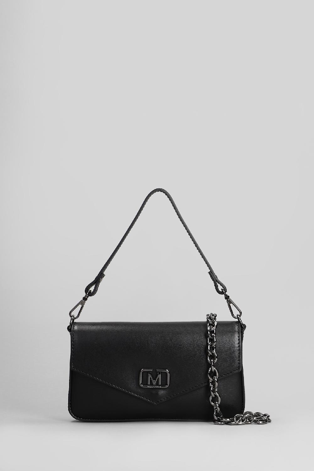 Deliberti Marc Ellis Borsa a spalla canton bx in ecopelle nera cod. 405234 - Deliberti The Luxury Shopping