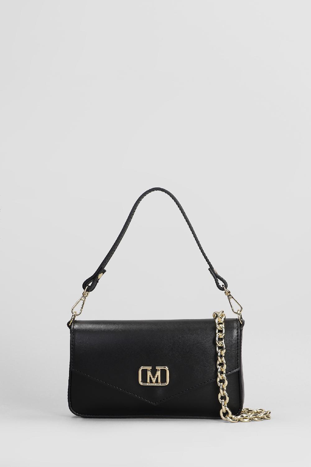 Deliberti Marc Ellis Borsa a spalla canton bx in ecopelle nera cod. 405233 - Deliberti The Luxury Shopping