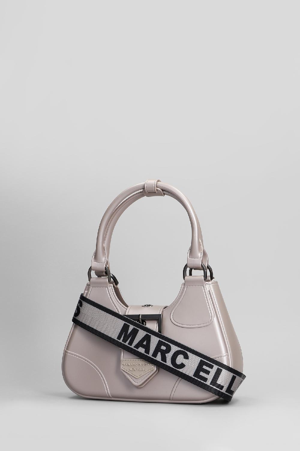 Deliberti Marc Ellis Borsa A Spalla Flat Circle In Pvc Beige Cod. 409640 - Deliberti The Luxury Shopping