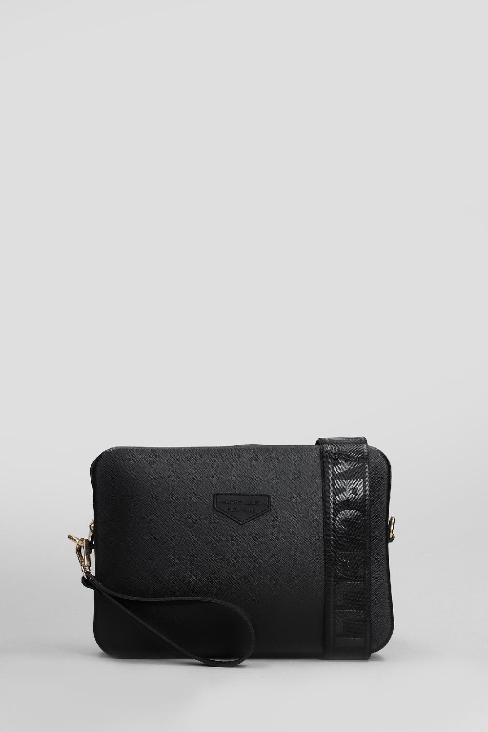 Deliberti Marc Ellis Borsa a spalla flat flowe in ecopelle nera cod. 405245 - Deliberti The Luxury Shopping