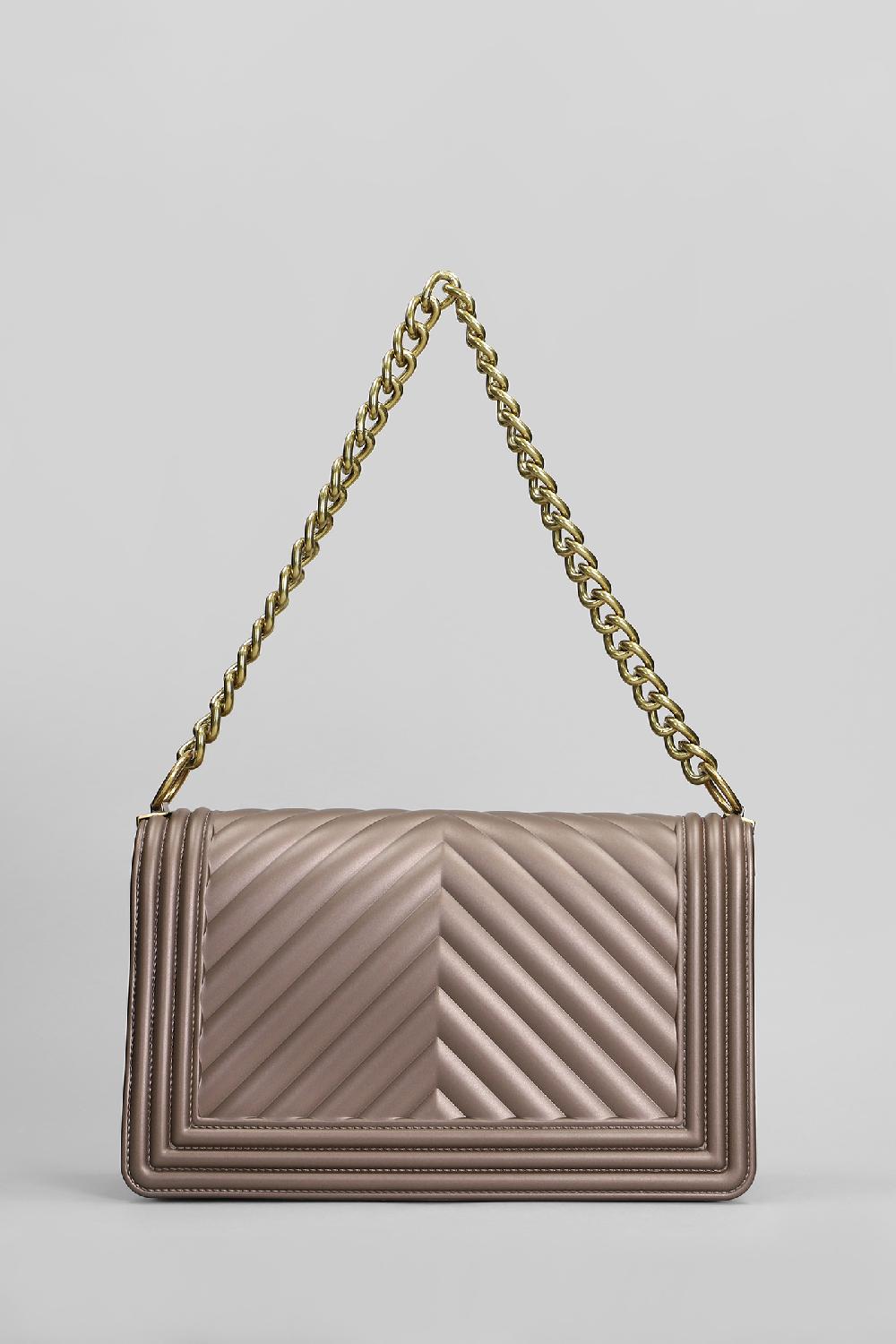 Deliberti Marc Ellis Borsa A Spalla Flat M 24 In Pvc Bronzo Cod. 405241 - Deliberti The Luxury Shopping