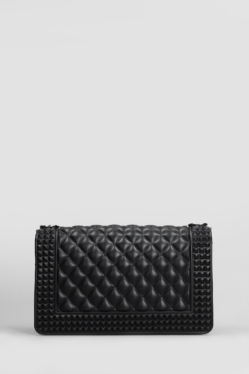 Deliberti Marc Ellis Borsa A Spalla Flat Penka M In Ecopelle Nera Cod. 405239 - Deliberti The Luxury Shopping