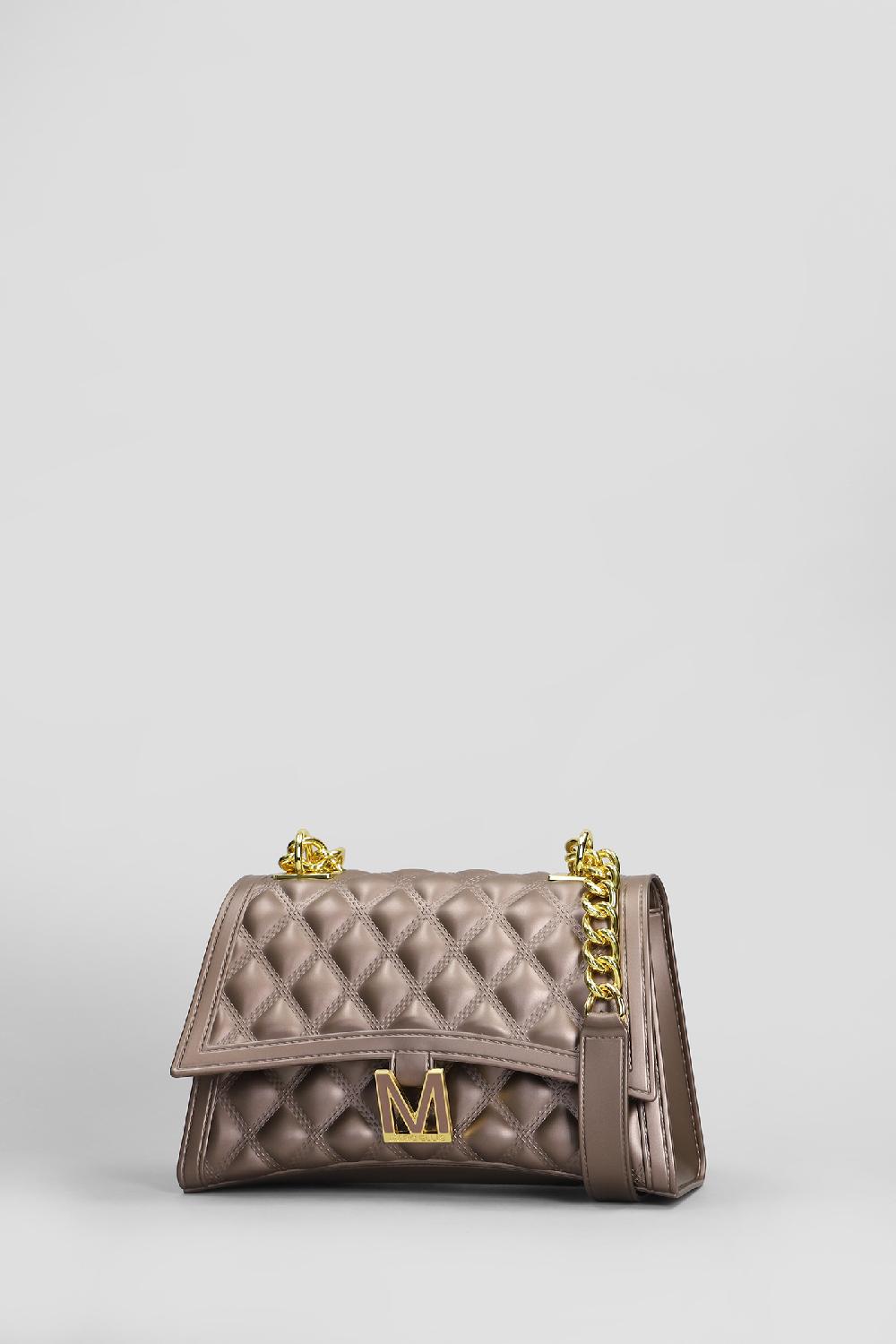 Deliberti Marc Ellis Borsa A Spalla Flat Rhombus M In Pvc Bronzo Cod. 405243 - Deliberti The Luxury Shopping