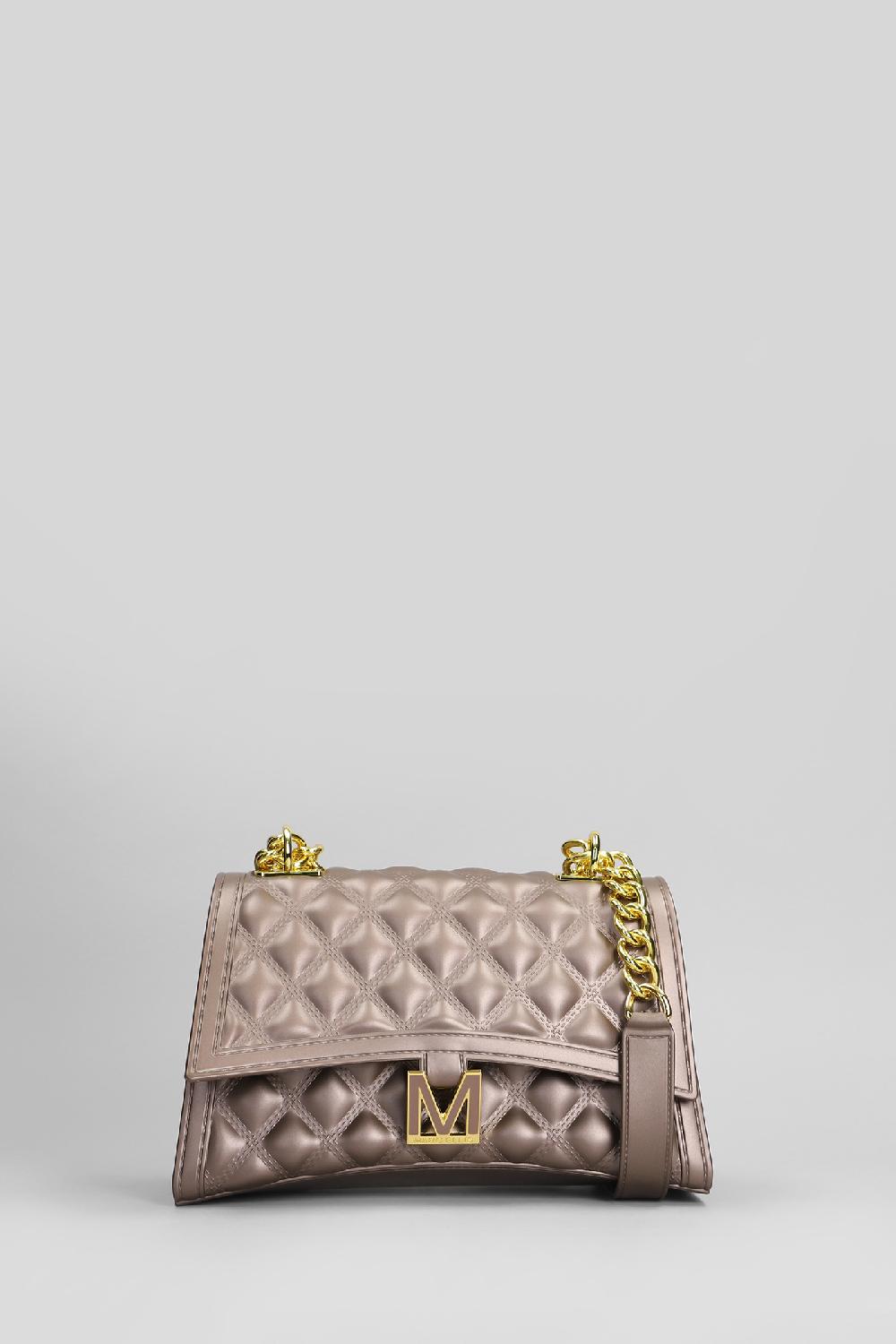Deliberti Marc Ellis Borsa a spalla flat rhombus m in pvc bronzo cod. 405243 - Deliberti The Luxury Shopping