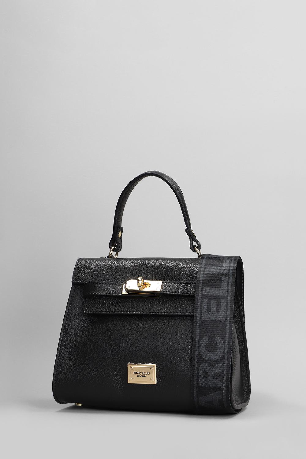 Deliberti Marc Ellis Borsa A Spalla Nashville S In Ecopelle Nera Cod. 409612 - Deliberti The Luxury Shopping