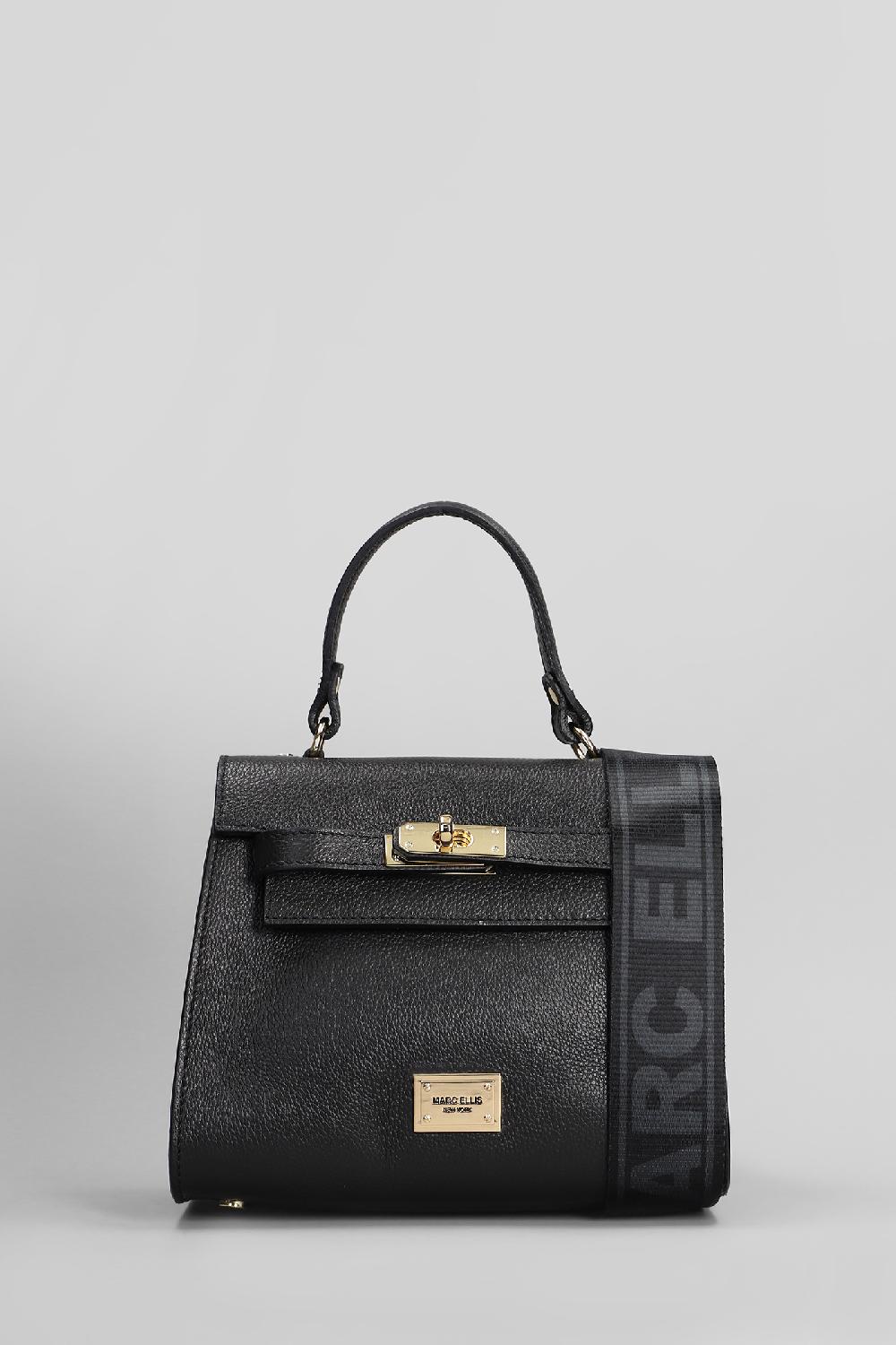 Deliberti Marc Ellis Borsa a spalla nashville s in ecopelle nera cod. 409612 - Deliberti The Luxury Shopping