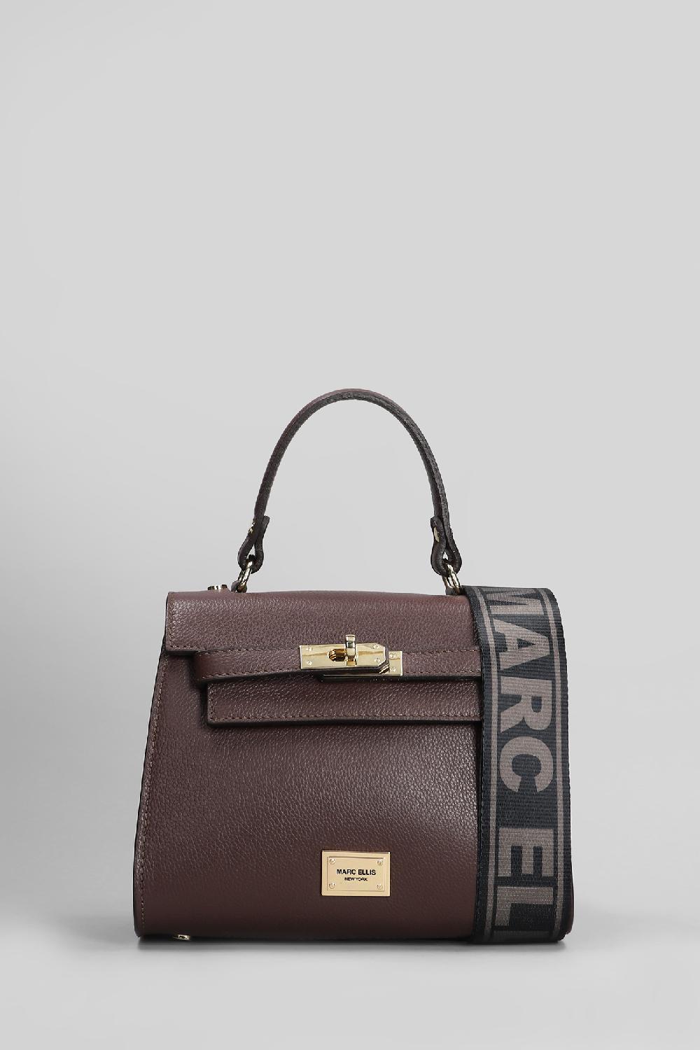 Deliberti Marc Ellis Borsa a spalla nashville s in ecopelle marrone cod. 409611 - Deliberti The Luxury Shopping