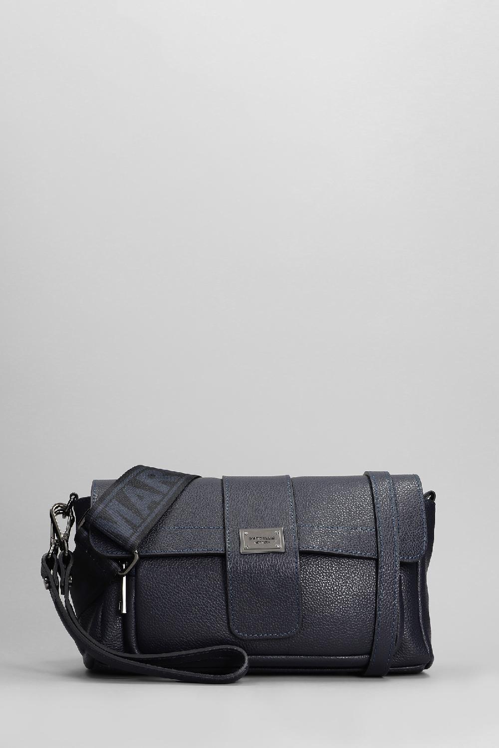 Deliberti Marc Ellis Borsa a spalla phoenix in ecopelle blu cod. 409613 - Deliberti The Luxury Shopping