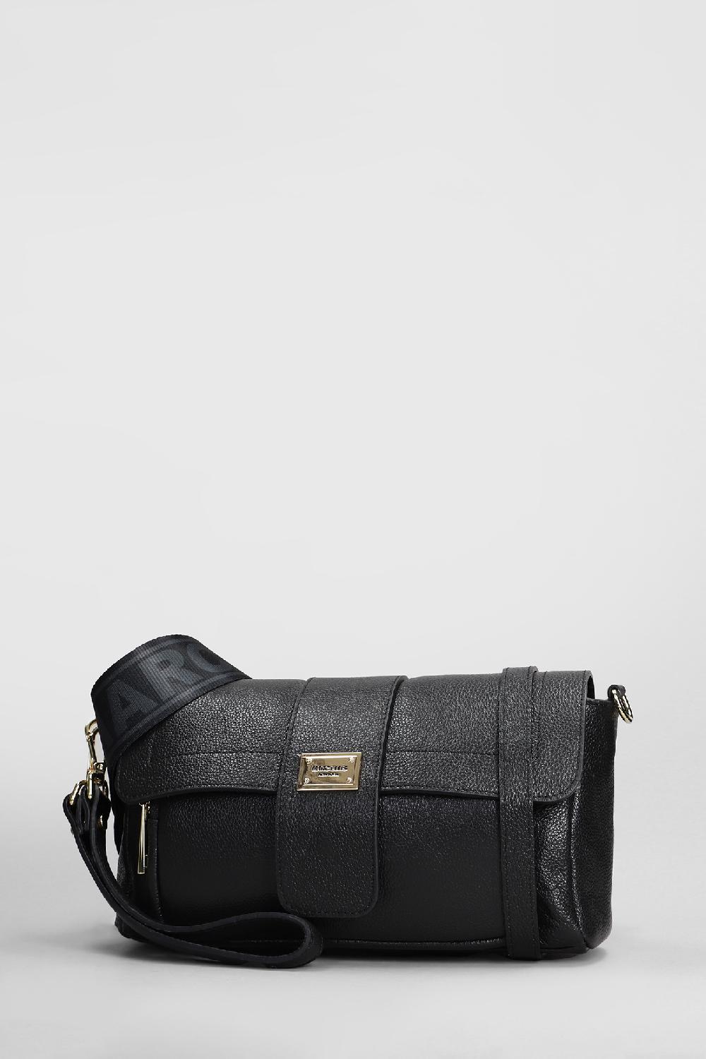 Deliberti Marc Ellis Borsa A Spalla Phoenix In Ecopelle Nera Cod. 409614 - Deliberti The Luxury Shopping