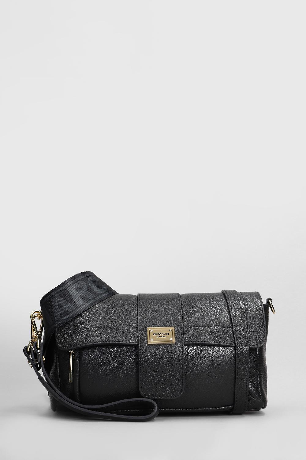 Deliberti Marc Ellis Borsa a spalla phoenix in ecopelle nera cod. 409614 - Deliberti The Luxury Shopping