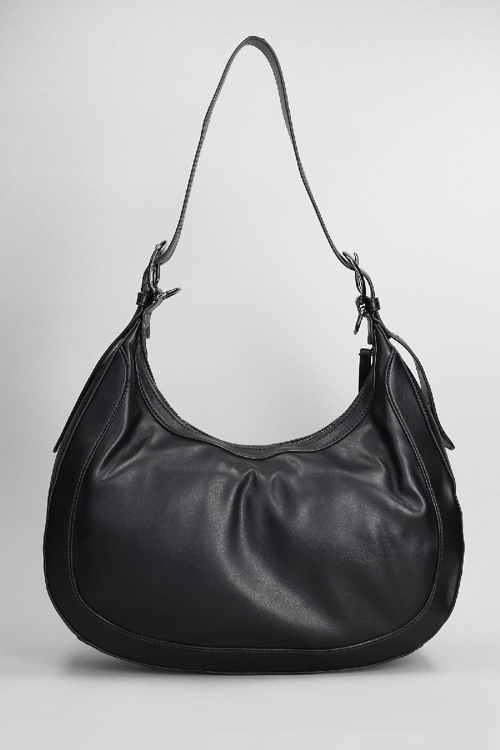 Deliberti Marc Ellis Borsa A Spalla Piper L In Ecopelle Nera Cod. 409528 - Deliberti The Luxury Shopping