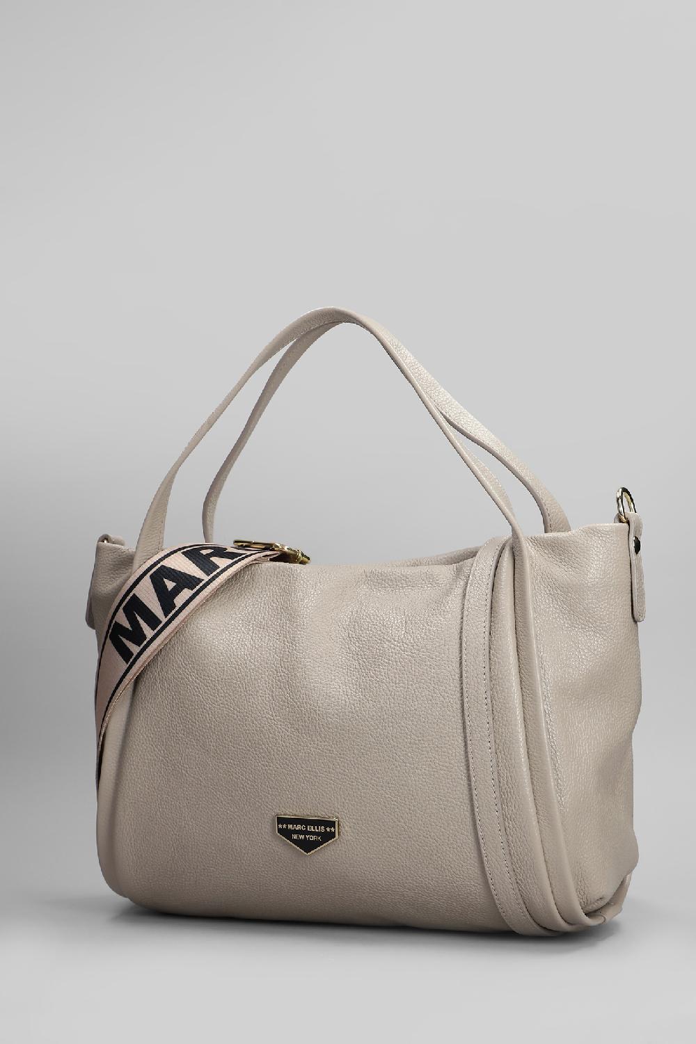 Deliberti Marc Ellis Borsa A Spalla Seattle M In Ecopelle Beige Cod. 405227 - Deliberti The Luxury Shopping