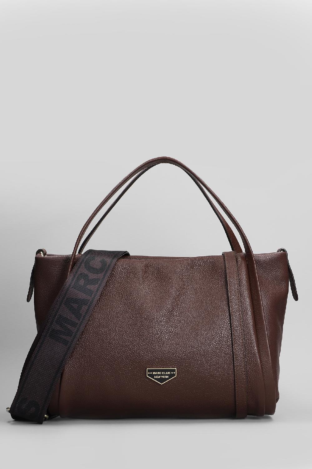 Deliberti Marc Ellis Borsa a spalla seattle m in ecopelle marrone cod. 409604 - Deliberti The Luxury Shopping