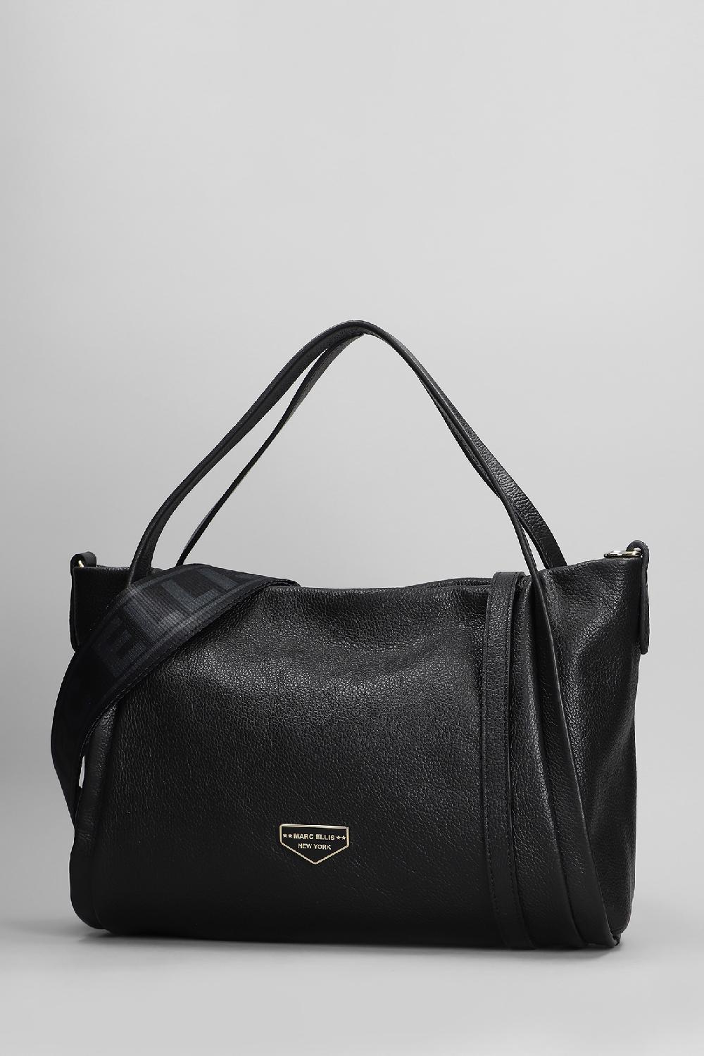 Deliberti Marc Ellis Borsa A Spalla Seattle M In Ecopelle Nera Cod. 405229 - Deliberti The Luxury Shopping