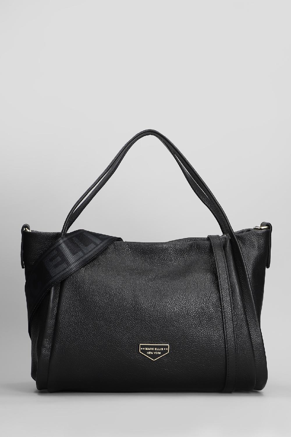 Deliberti Marc Ellis Borsa a spalla seattle m in ecopelle nera cod. 405229 - Deliberti The Luxury Shopping