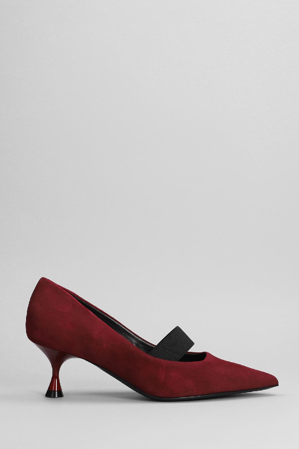 Deliberti Marc Ellis Decollete in camoscio bordeaux cod. 402117 - Deliberti The Luxury Shopping