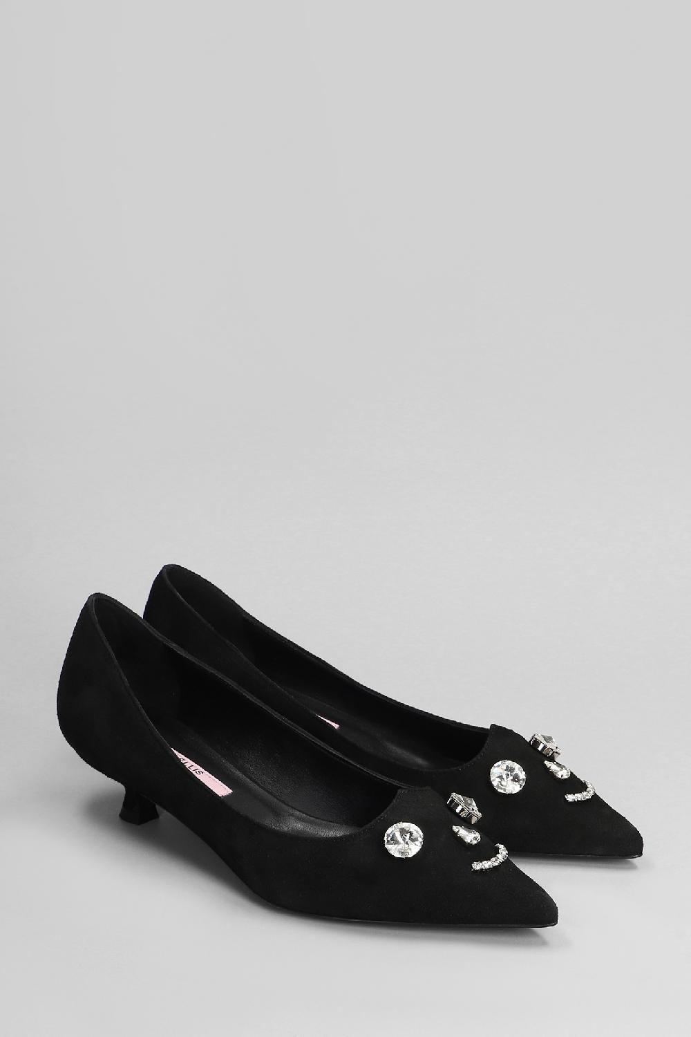 Deliberti Marc Ellis Decollete In Camoscio Nero Cod. 401907 - Deliberti The Luxury Shopping