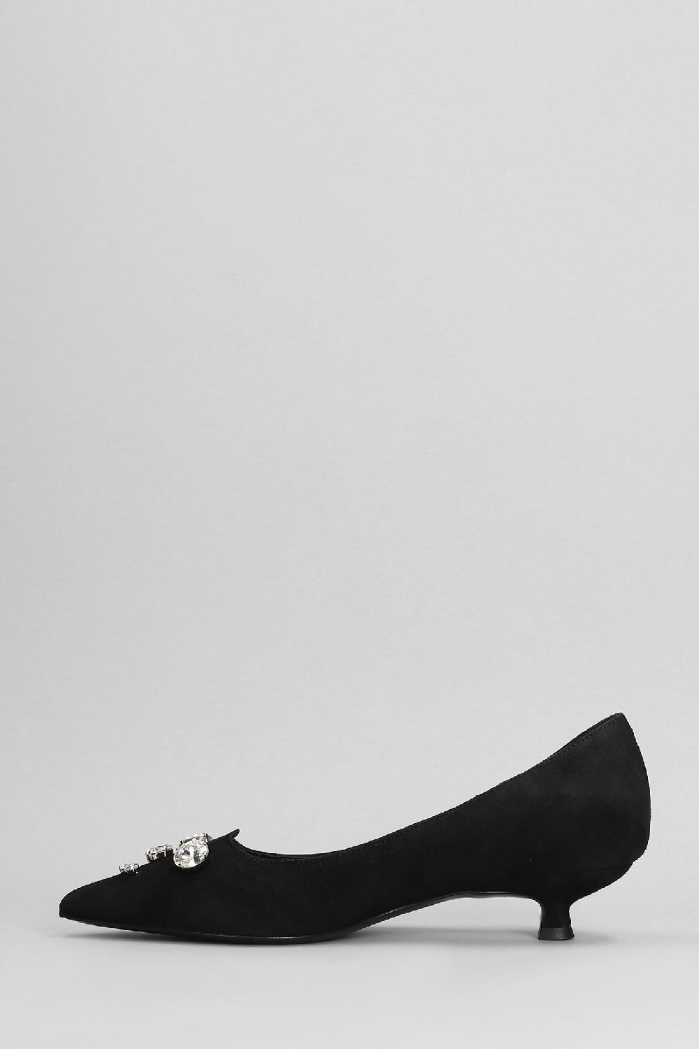 Deliberti Marc Ellis Decollete In Camoscio Nero Cod. 401907 - Deliberti The Luxury Shopping