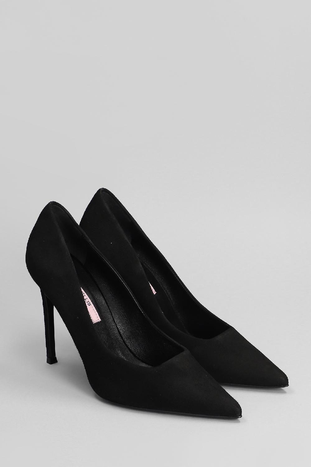 Deliberti Marc Ellis Decollete In Camoscio Nero Cod. 402062 - Deliberti The Luxury Shopping