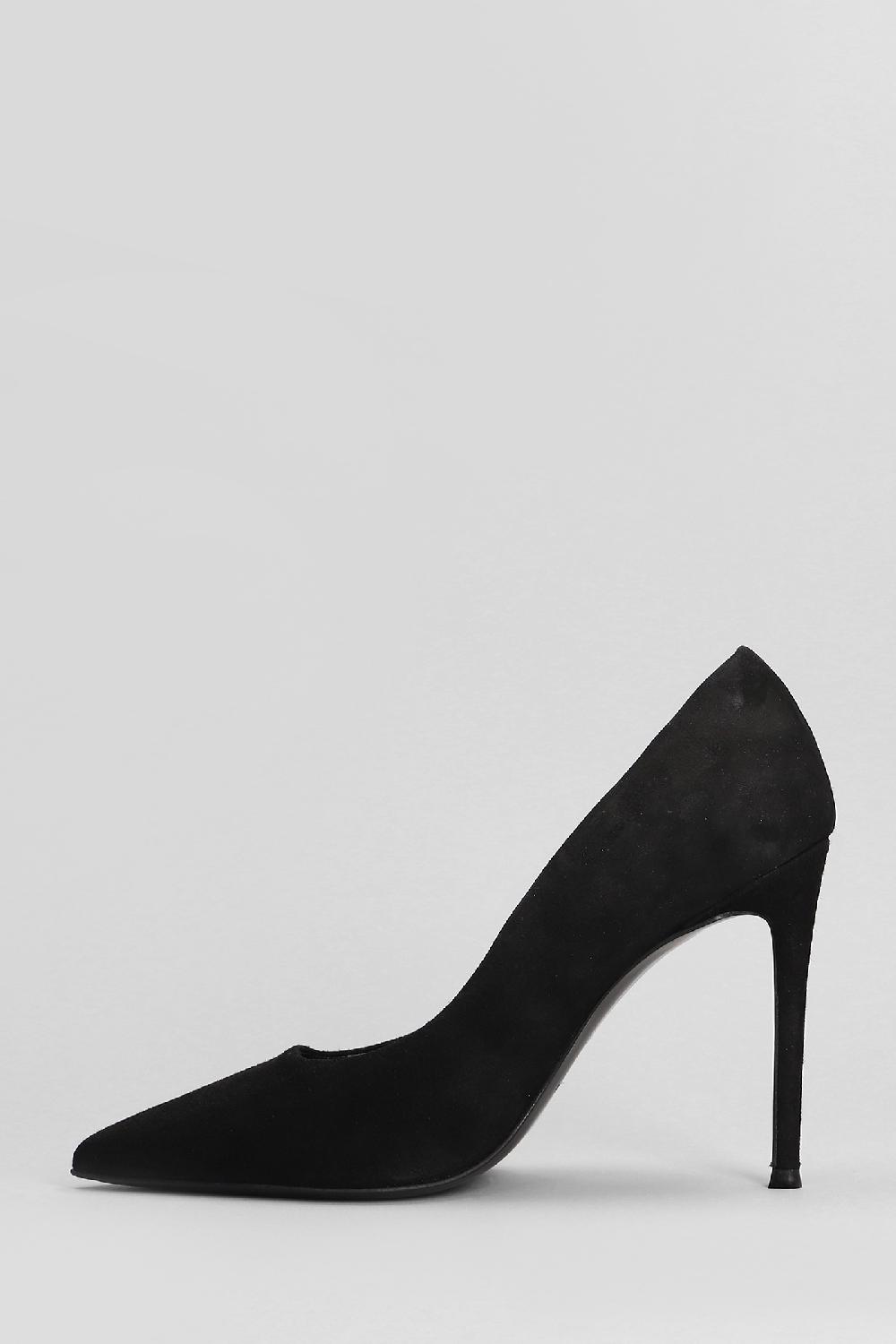 Deliberti Marc Ellis Decollete In Camoscio Nero Cod. 402062 - Deliberti The Luxury Shopping