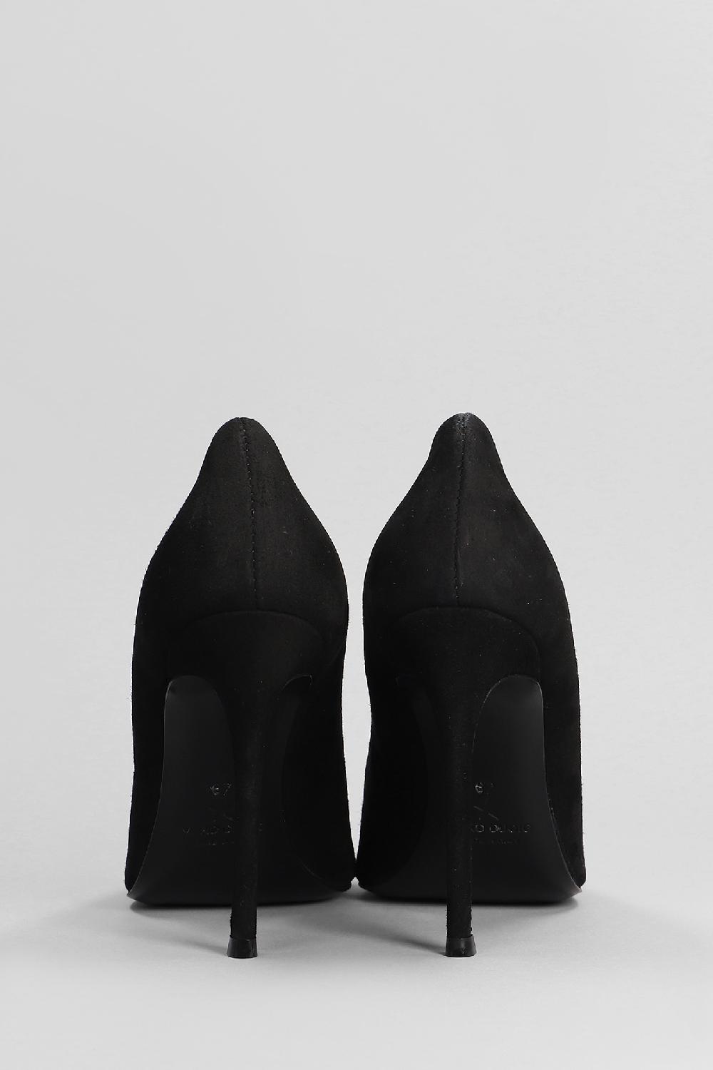 Deliberti Marc Ellis Decollete In Camoscio Nero Cod. 402062 - Deliberti The Luxury Shopping