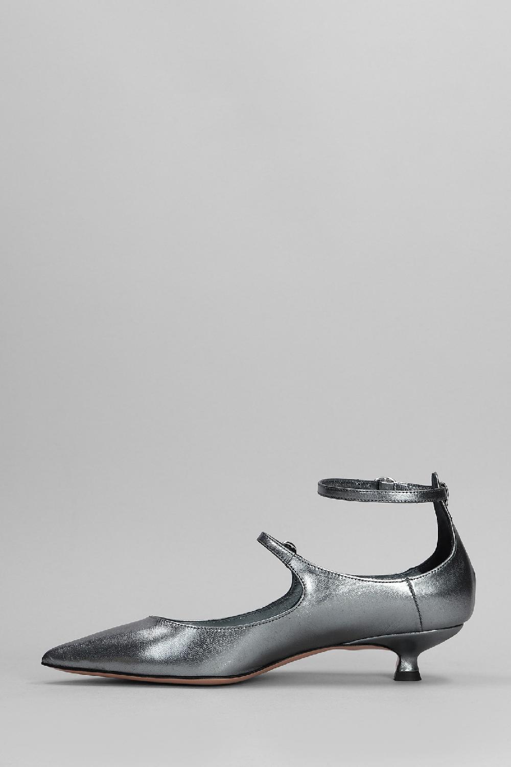 Deliberti Marc Ellis Decollete In Pelle Argento Cod. 393185 - Deliberti The Luxury Shopping