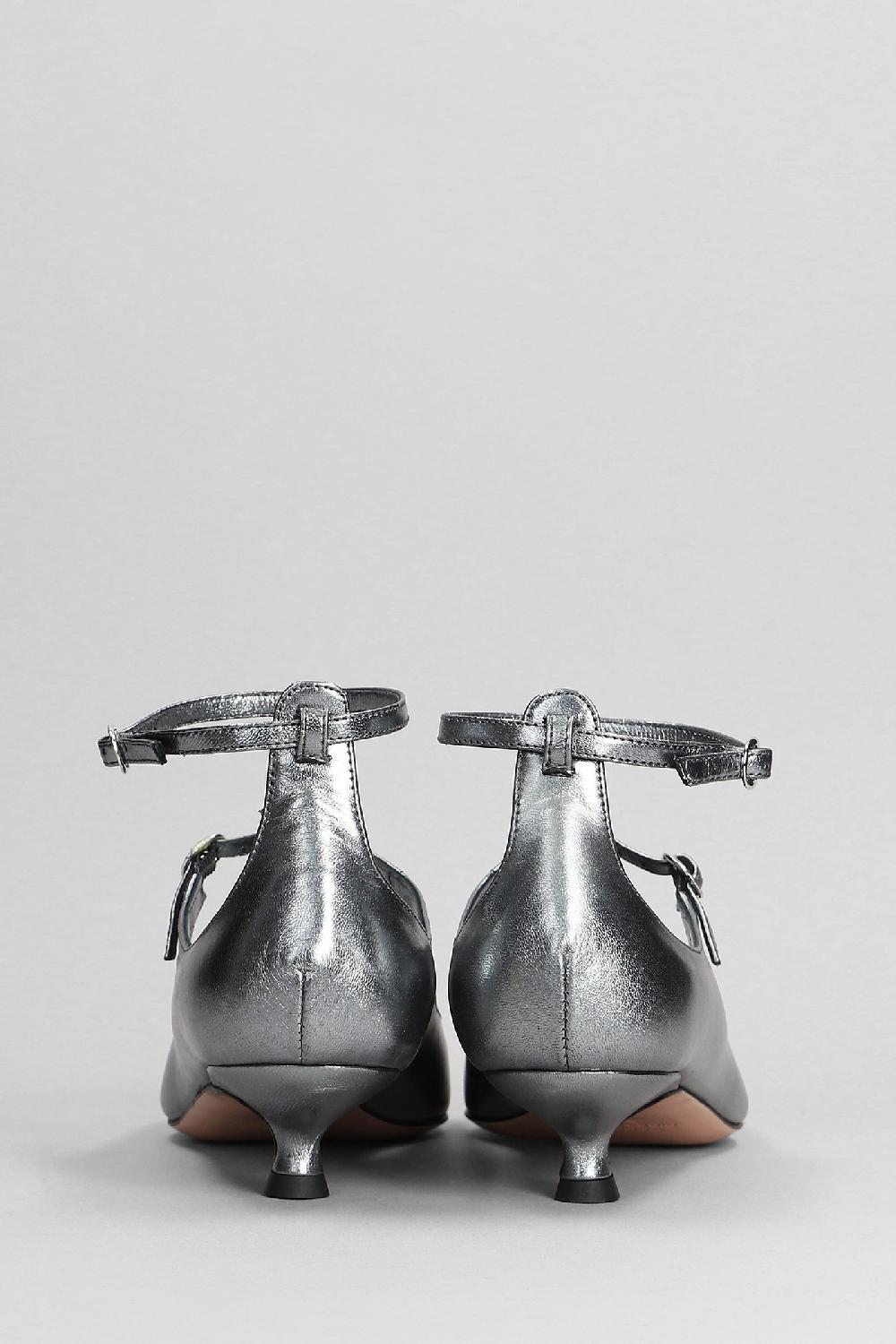 Deliberti Marc Ellis Decollete In Pelle Argento Cod. 393185 - Deliberti The Luxury Shopping