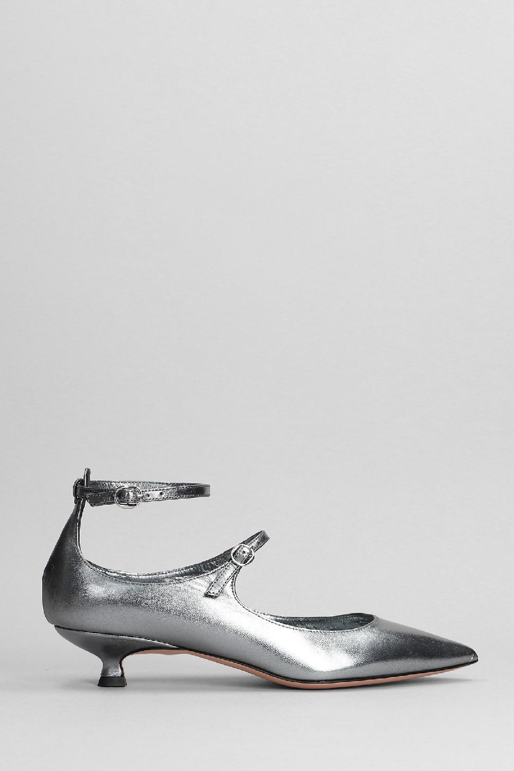 Deliberti Marc Ellis Decollete in pelle argento cod. 393185 - Deliberti The Luxury Shopping