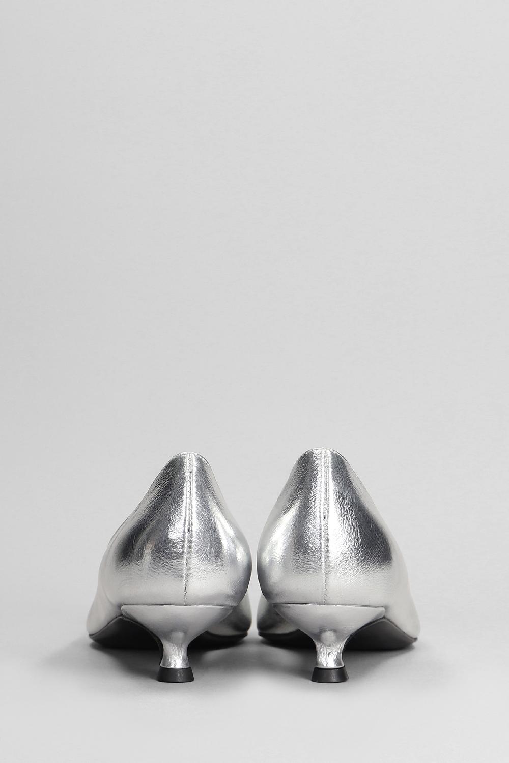 Deliberti Marc Ellis Decollete In Pelle Argento Cod. 401908 - Deliberti The Luxury Shopping