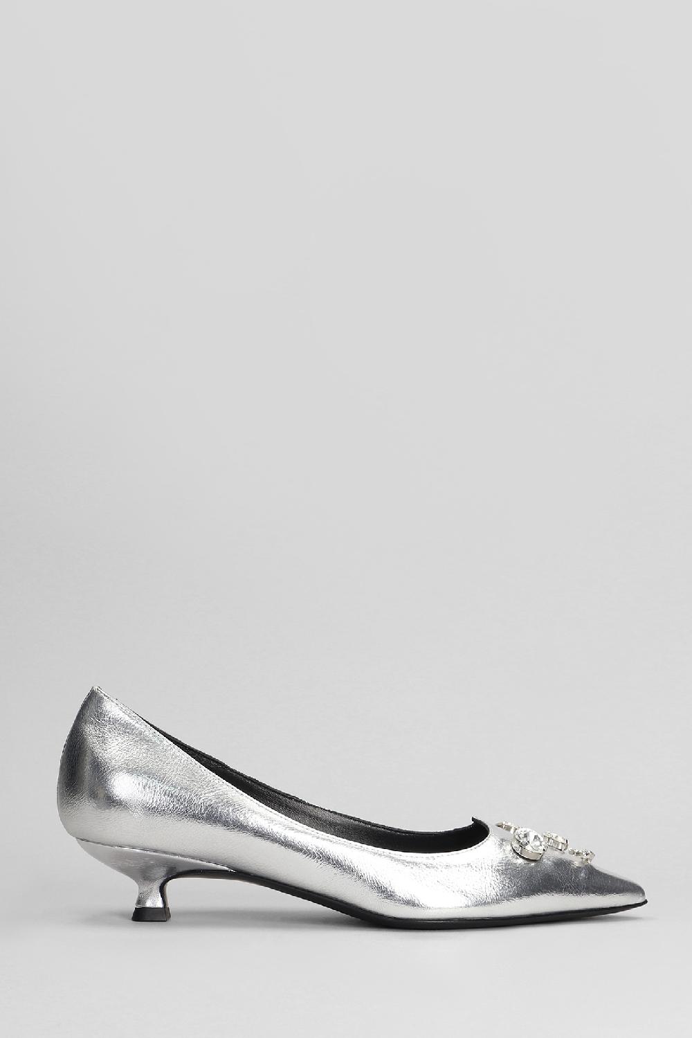 Deliberti Marc Ellis Decollete in pelle argento cod. 401908 - Deliberti The Luxury Shopping