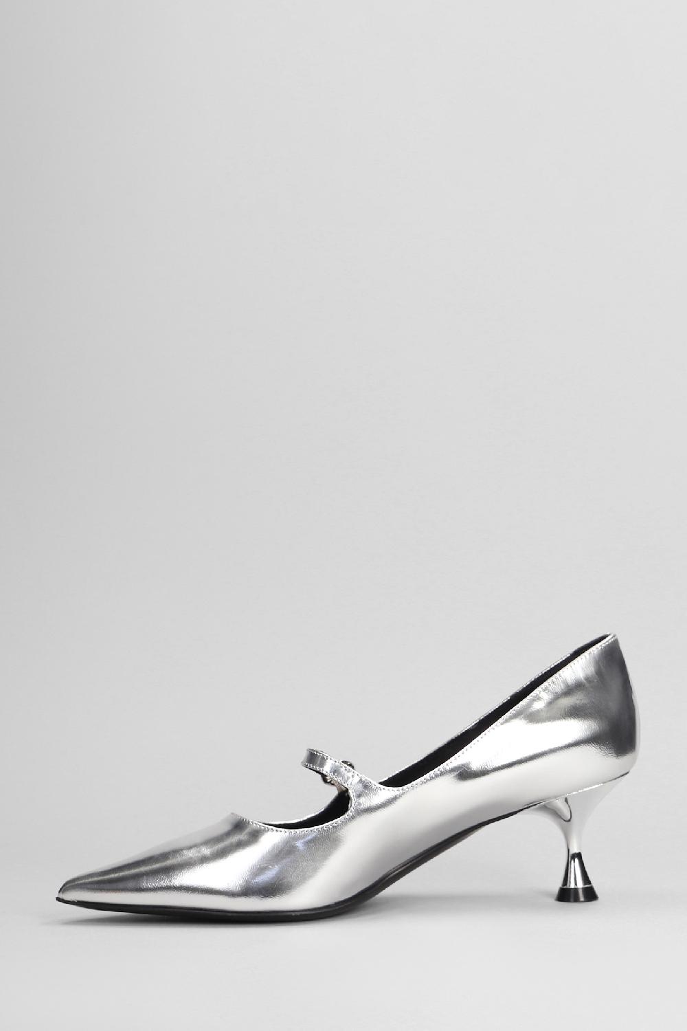 Deliberti Marc Ellis Decollete In Pelle Argento Cod. 402367 - Deliberti The Luxury Shopping