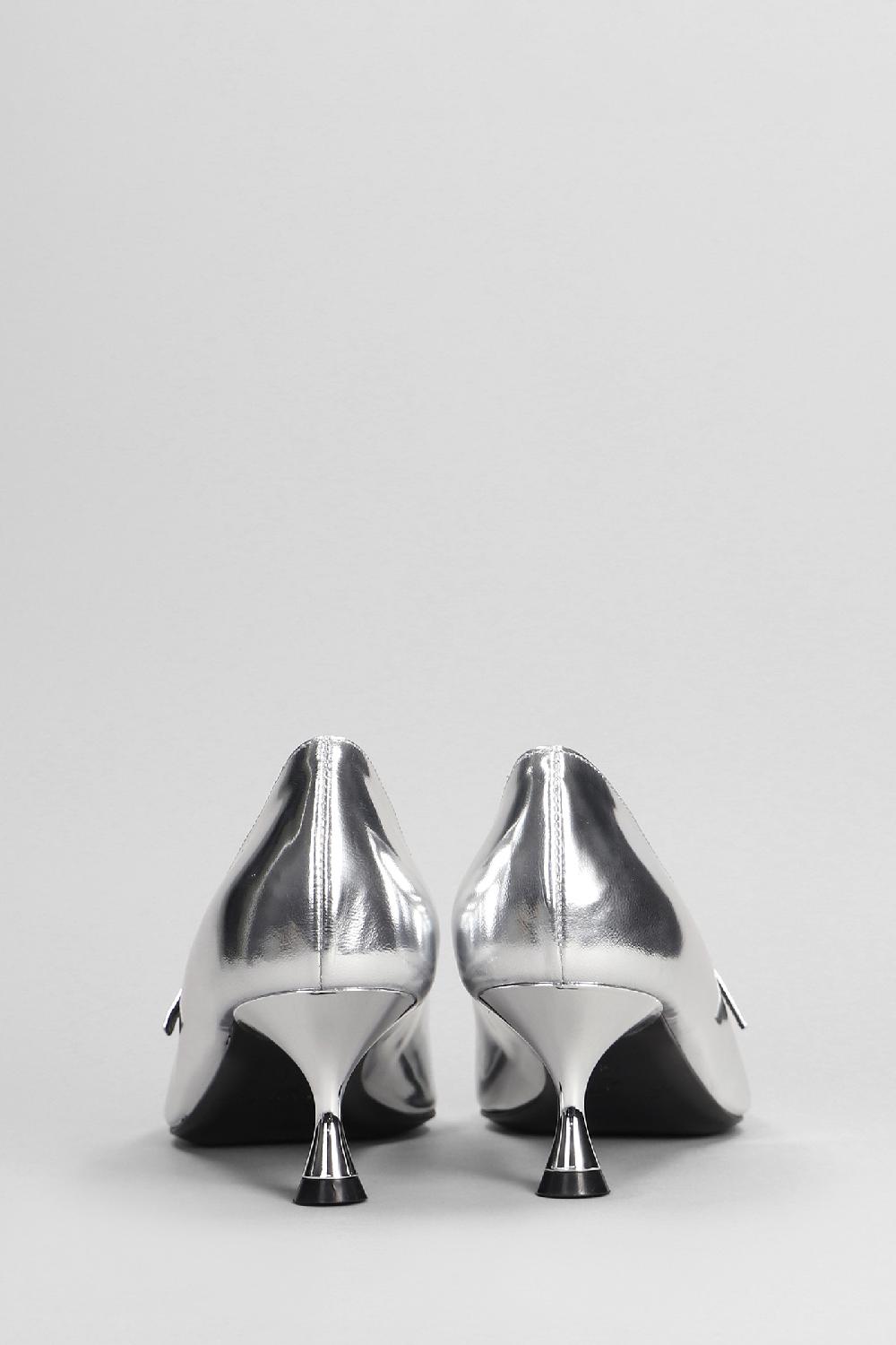 Deliberti Marc Ellis Decollete In Pelle Argento Cod. 402367 - Deliberti The Luxury Shopping