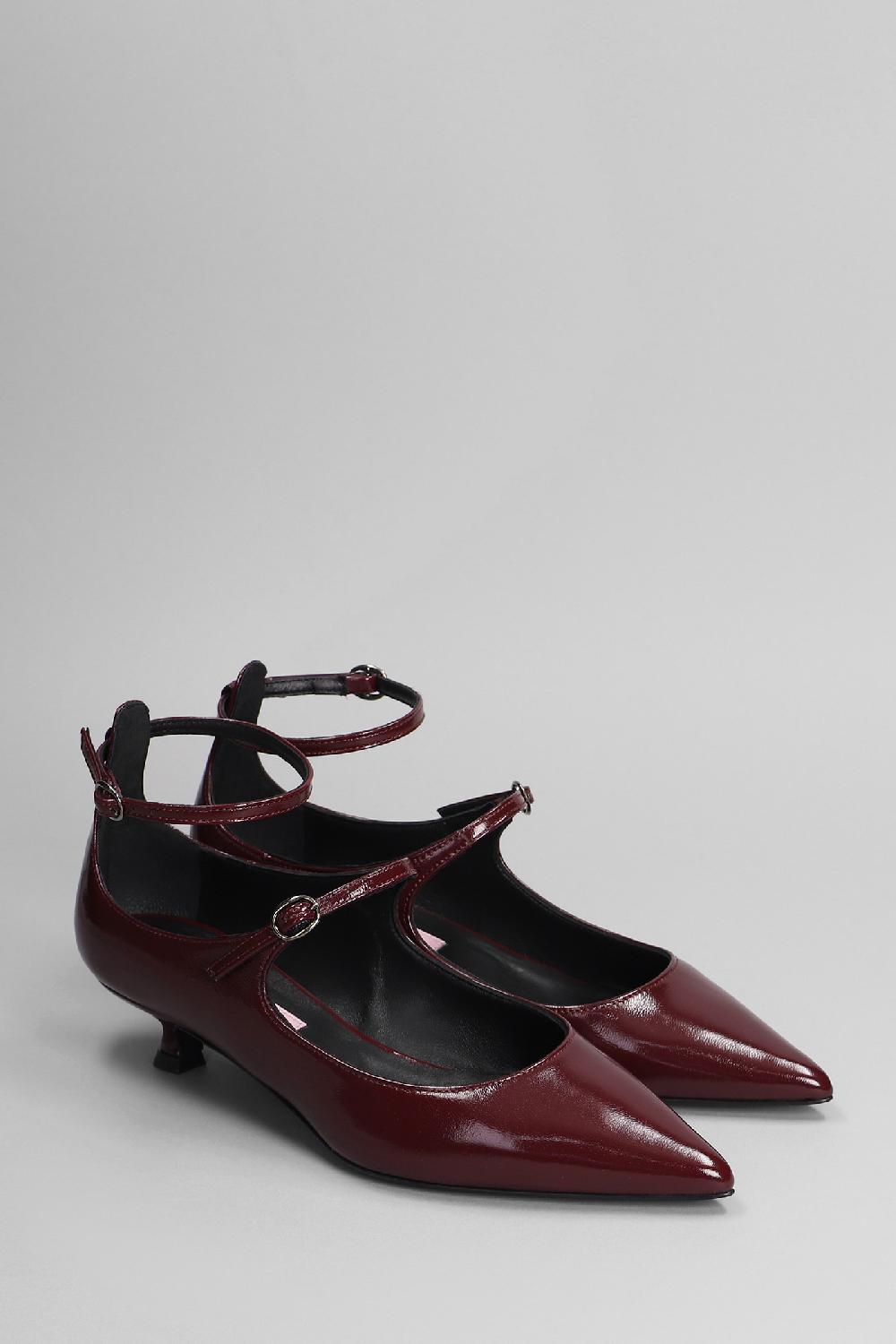 Deliberti Marc Ellis Decollete In Pelle Bordeaux Cod. 402113 - Deliberti The Luxury Shopping