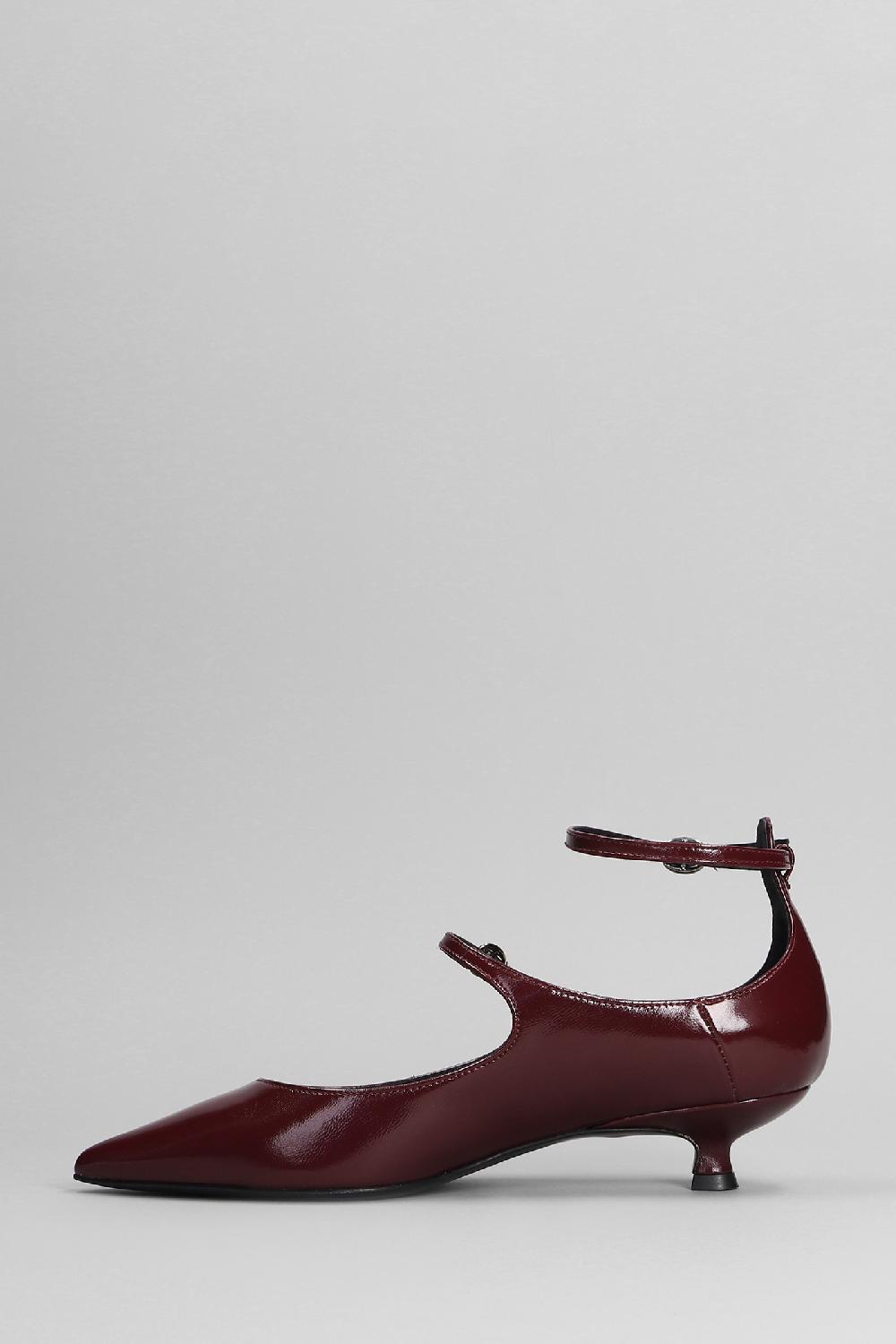 Deliberti Marc Ellis Decollete In Pelle Bordeaux Cod. 402113 - Deliberti The Luxury Shopping